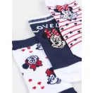 Disney Minnie Lovely Blue Șosete bebeluși 6/12 luni
