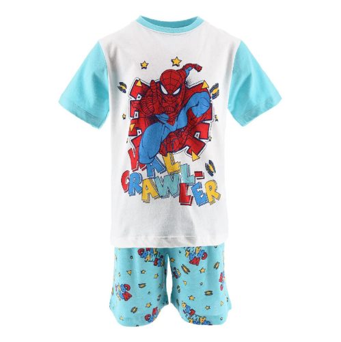 Omul Păianjen Wall Crawler Blue pijamale scurte pentru copii 8 ani / 128 cm