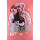 Disney Regatul de gheață Best Sisters Peach pijama scurtă pentru copii 8 ani / 128 cm