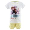 Disney Regatul de gheață Best Sisters White pijama scurtă pentru copii 8 ani / 128 cm