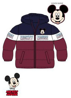 Disney Mickey bebeluș jachetă căptușită 12 luni