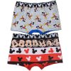 Disney Mickey  chiloți boxer pentru copii 2 bucăți/pachet 2/3 ani