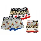 Disney Mickey  chiloți boxer pentru copii 2 bucăți/pachet 2/3 ani