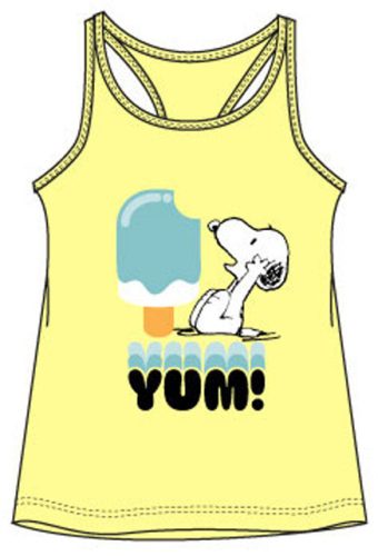 Snoopy Yum copii short tricou, top 12 ani