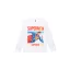 Superman White tricou cu mâneci lungi pentru copii 10 ani / 110 cm