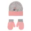 Disney Minnie Dots Grey set căciulă și mănuși pentru bebeluși 48 cm