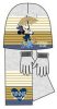 Disney Minnie Rain copil căciulă + eșarfă + mănuși set 54 cm
