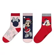   Disney Minnie  Snow Blue șosete de Crăciun pentru copii 31/34