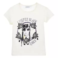 Wednesday Black Roses tricou scurt pentru copii, top 6 ani