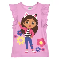   Gabby's Dollhouse Flowers tricou scurt pentru copii, top 3 ani