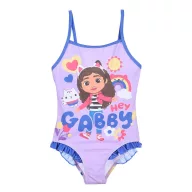   Gabby's Dollhouse Hey Purple costum de baie pentru copii, înot 3 ani / 98 cm