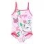 Disney Marie Flowers Pink costum de baie pentru copii cu pisică, înot 6 ani / 116 cm