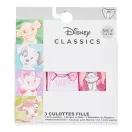 Disney Marie Rosy lenjerie intimă pentru copii, chiloți 3 piese/pachet 4 - 5 ani / 104 - 110 cm