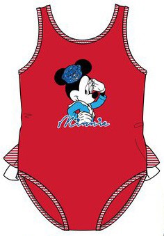 Disney Minnie Costum de baie Disney Minnie Baby, plutitor 18 luni