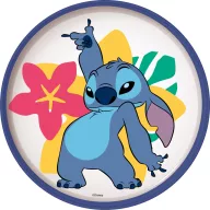   Disney Lilo și Stitch Palms Farfurie plată micro antiderapantă Disney Lilo și Stitch