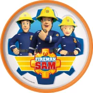   Pompierul Sam Rescue Mission farfurie plată micro din plastic antiderapant