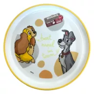   Disney Doamna și vagabondul Best farfurie plată micro antiderapantă