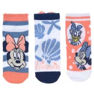 Disney Minnie Shell Peach șosete pentru bebe 0/6 luni