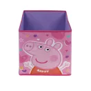Purcelușa Peppa cutie de depozitare jucării 31×31×31 cm