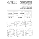 Patrula Cățelușilor Raft de depozitare pentru jucării cu 3 compartimente 53x30x60 cm