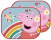 Purcelușa Peppa Rainbow copertină pentru fereastră 2 buc.