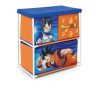 Dragon Ball Organizator de depozitare a jucăriilor cu 3 compartimente 53x30x60 cm