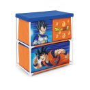 Dragon Ball raft de depozitare pentru jucării cu 3 compartimente 53x30x60 cm