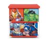 Avengers Organizator de depozitare a jucăriilor cu 3 compartimente 53x30x60 cm