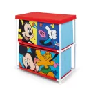 Disney Mickey  Pluto suport de depozitare pentru jucării cu 3 compartimente 53x30x60 cm