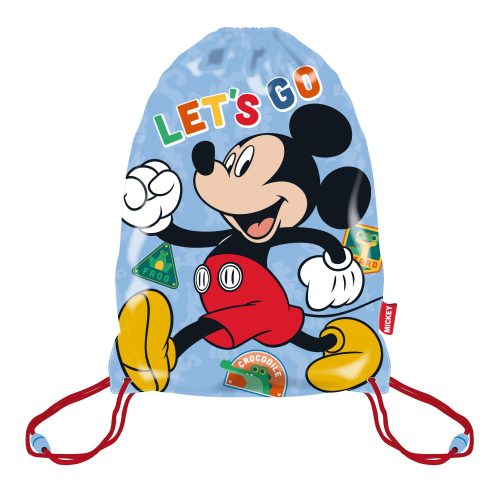 Disney Mickey Let's Go sac de sport Disney Mickey Let's Go, sac de gimnastică 44 cm