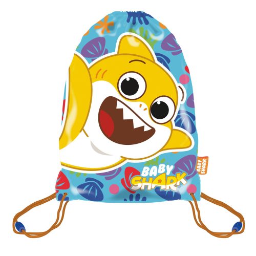 Baby Shark Yellow sac de sport, saci de gimnastică 44 cm