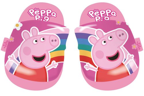 Purcelușa Peppa Rainbow copil papuci de iarnă 26-32
