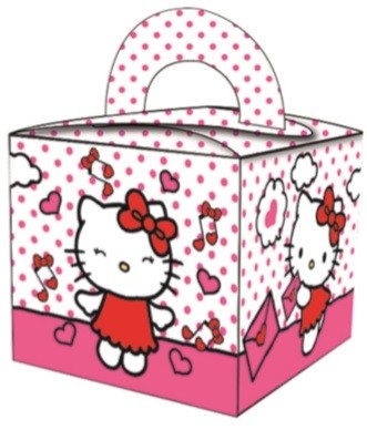 Hello Kitty Dots cutie cadou, Party cutie