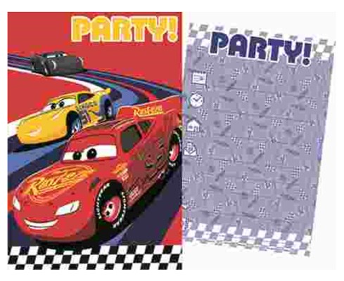 Disney Mașini Party Invitație