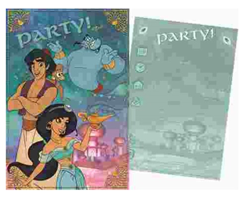 Disney Aladdin Party Invitație