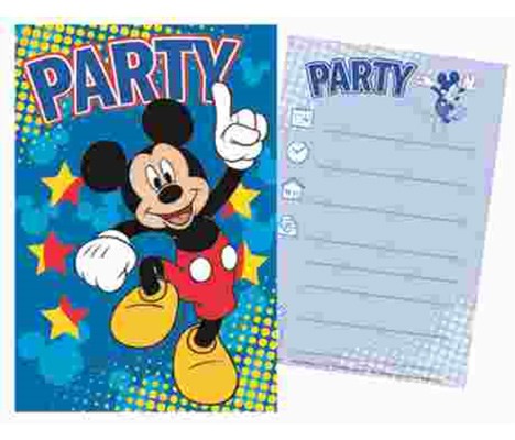 Disney Mickey Party Invitație