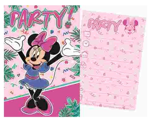 Disney Minnie Party Invitație