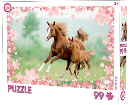 Cal puzzle 99 piese