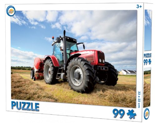 Tractor puzzle 99 piese