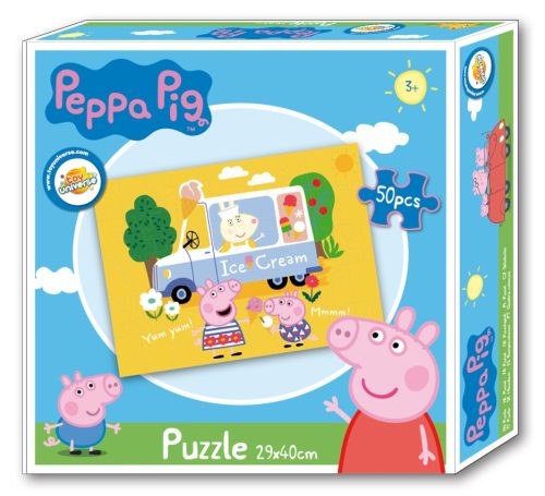 Purcelușa Peppa puzzle 50 piese
