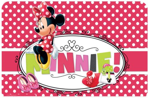 Disney Minnie placemat 43x28 cm Disney Minnie placemat 43x28 cm