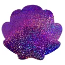 Colorat Formă de spumă holografică scoică 12 buc