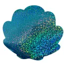 Colorat Formă de spumă holografică scoică 12 buc