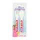 Prințese True set de tacâmuri din plastic - 2 piese