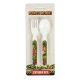 Dinozaur Roar set de tacâmuri din plastic - 2 piese
