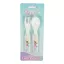 Sirenă Magic set tacâmuri din plastic - 2 bucăți