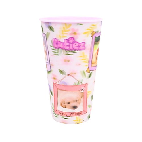 Animale Cutiez Pahar de plastic cu efect 3D 480 ml