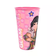 Glam Girls Team Pahar din plastic cu efect 3D 480 ml