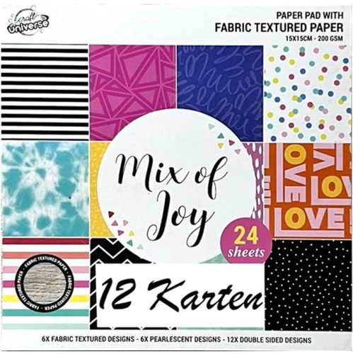 Colorat Mix of Joy set de hârtie creativ