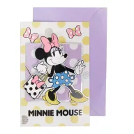 Disney Minnie  Shopping Carte de Salut 3D
